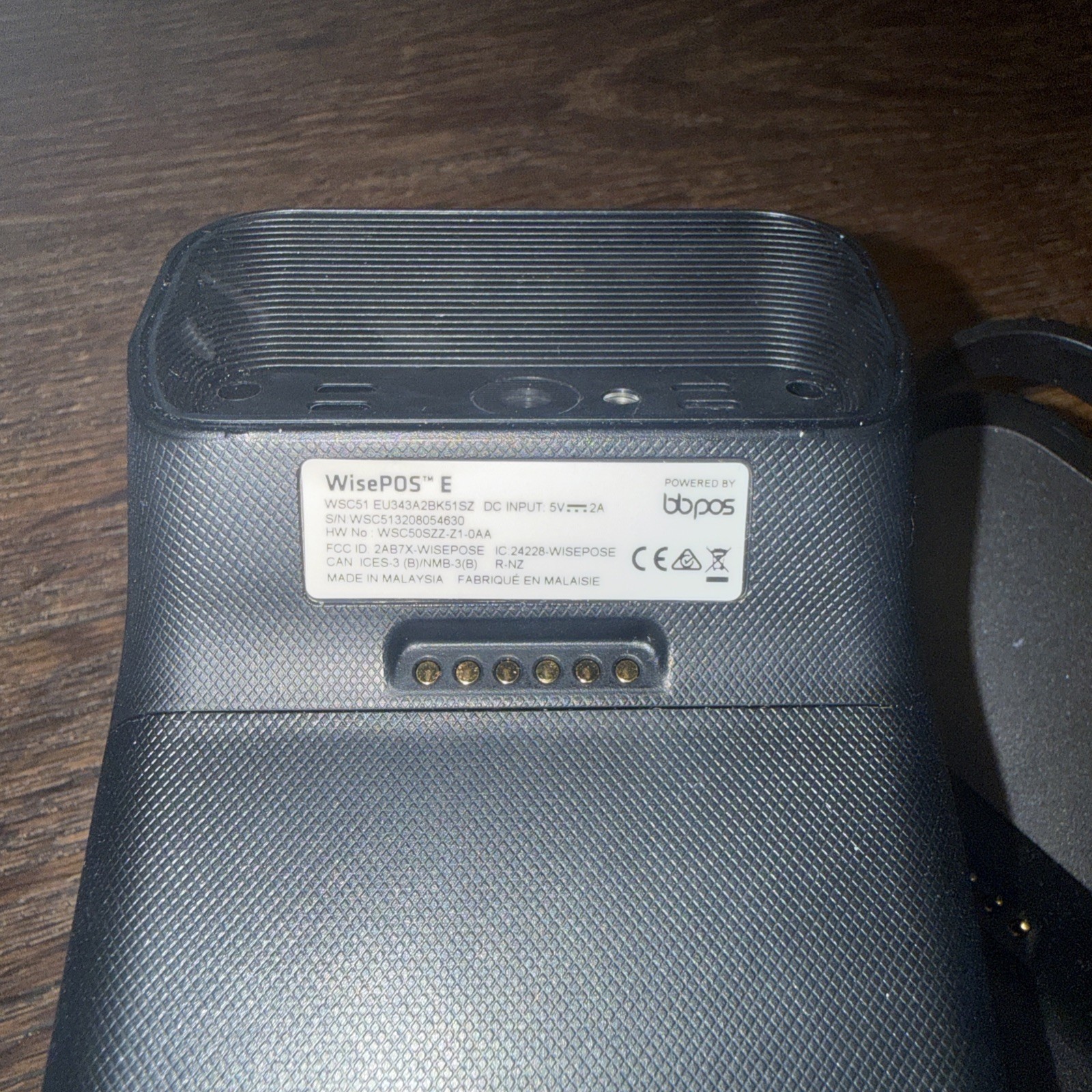 WisePOS WisePOS E WSC51 Credit Card Terminal w/ Dock USB Cable iPhone Android