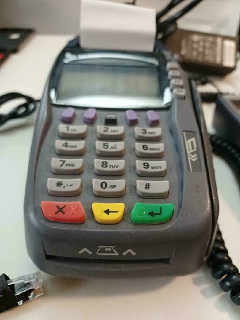 Verifone Vx570 credit card terminal w/pinpad
