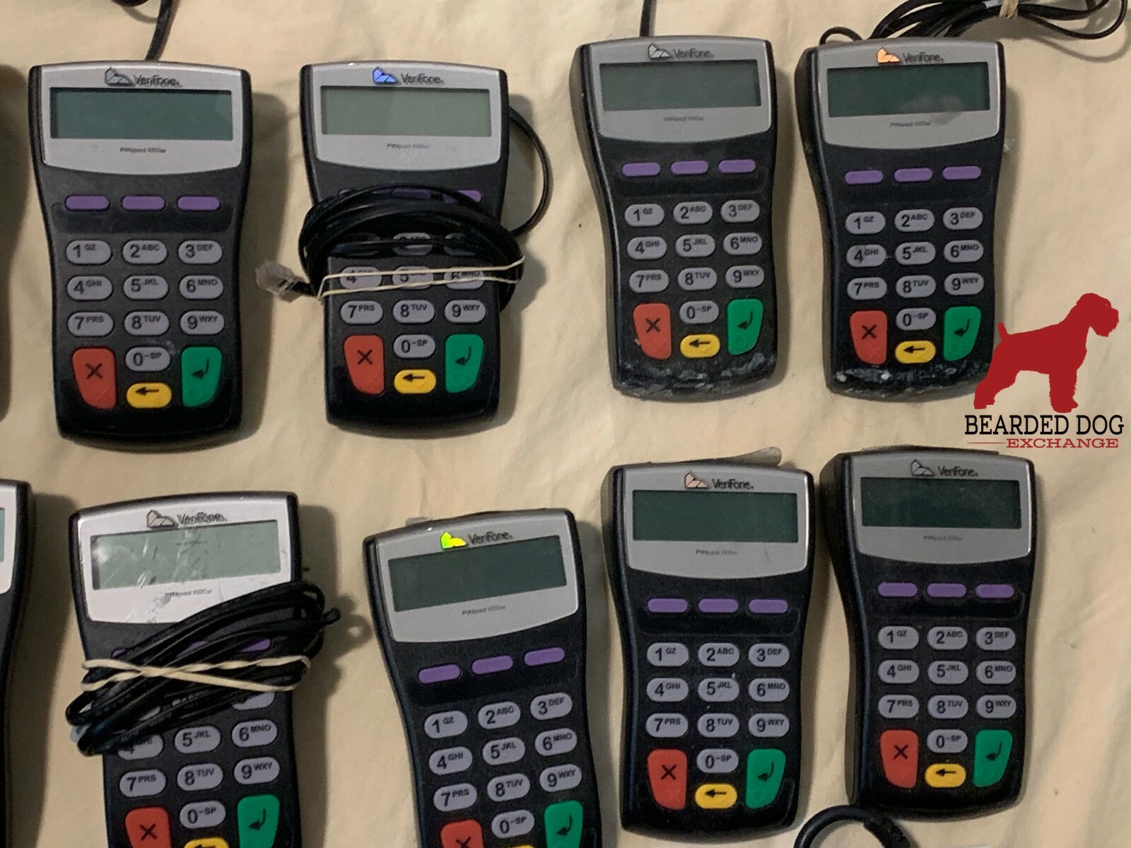 lot of 18 credit card readers: VeriFone, Ingenico, First Data