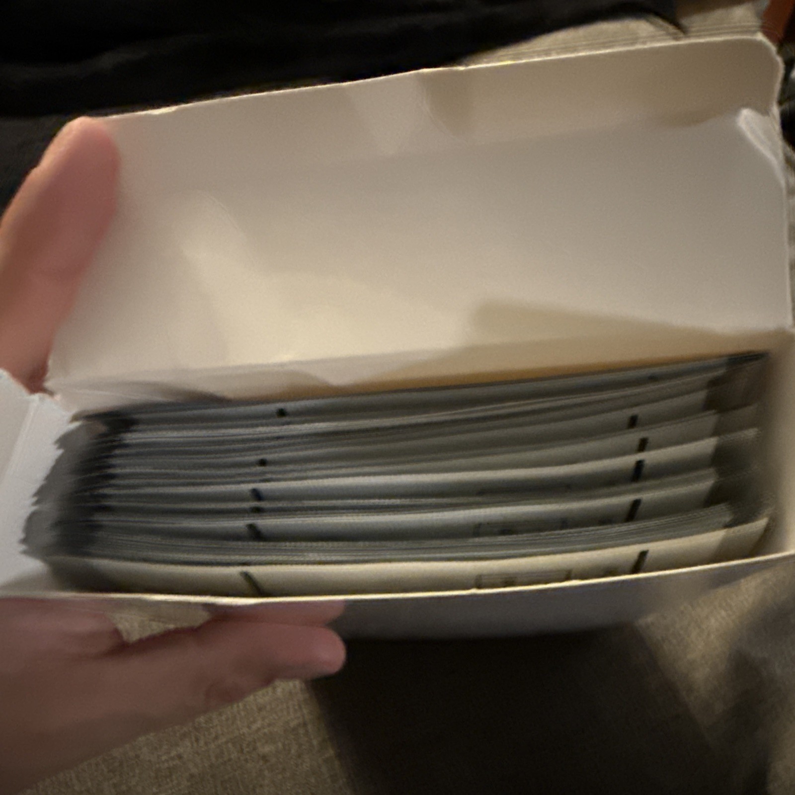 24 Pack of Cash Counter Cleaning Cards for Cash Machines