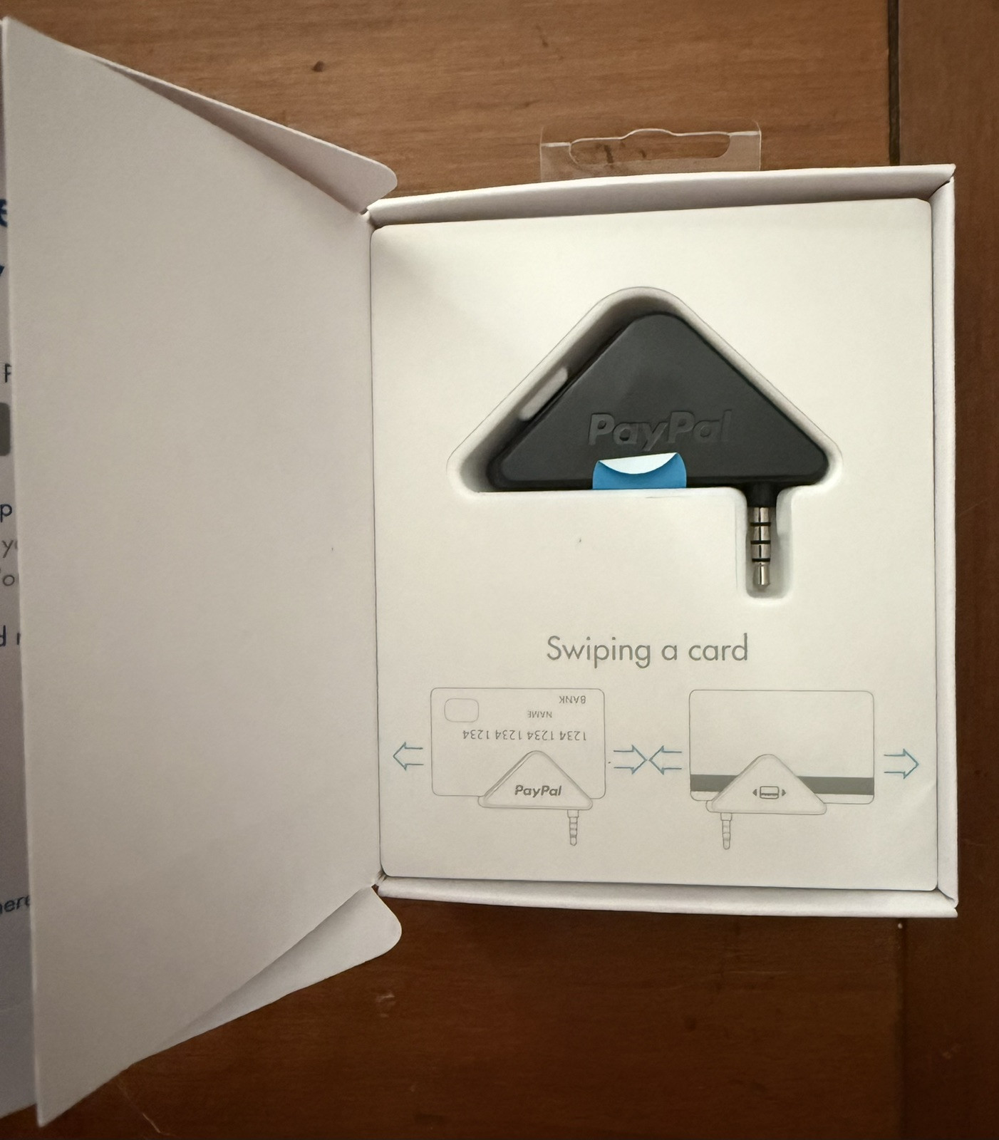 New Open Box PayPal Mobile Card Reader Swiper For iPhone and Android