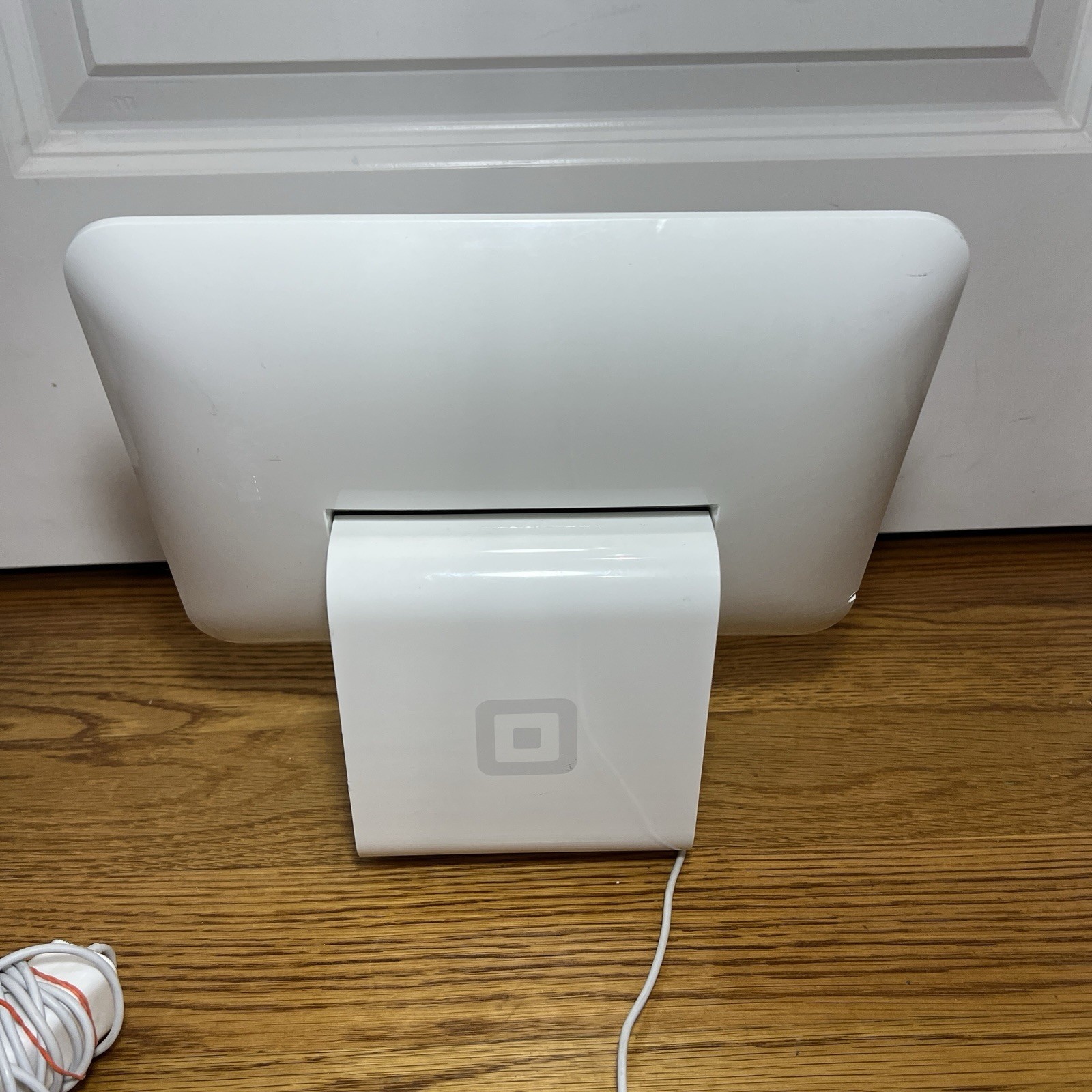 Square POS Stand In White With Original Manual And Unused Stickers 2014
