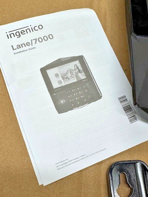 Ingenico Lane 7000 5″ Contactless POS Credit Card Payment Terminal Reader