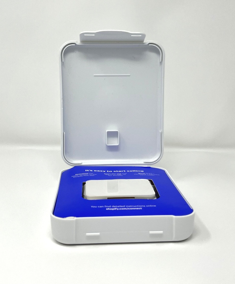 Shopify Chip & Swipe Reader Credit & Debit Cards Model S1701 Wireless White