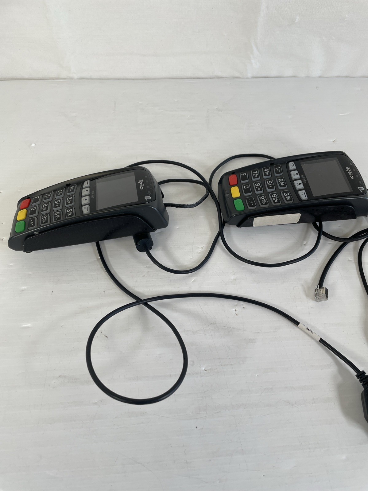 2x INGENICO IPP350-315 Credit and Debit Card Reader – w/ Cable