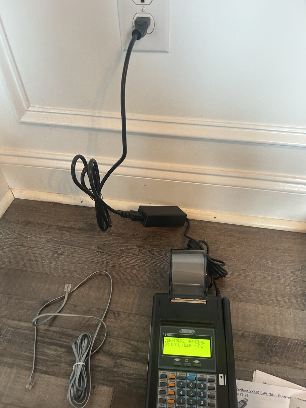HYPERCOM T7 PLUS SERIES credit card machine