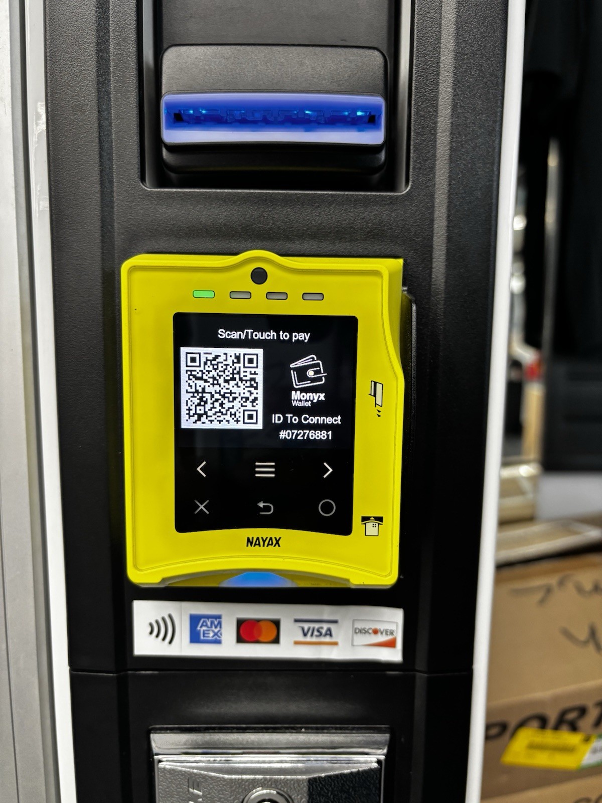 (TRANSFERABLE) Nayax VPOS Touch Credit Card Reader with MDB For Vending Machine