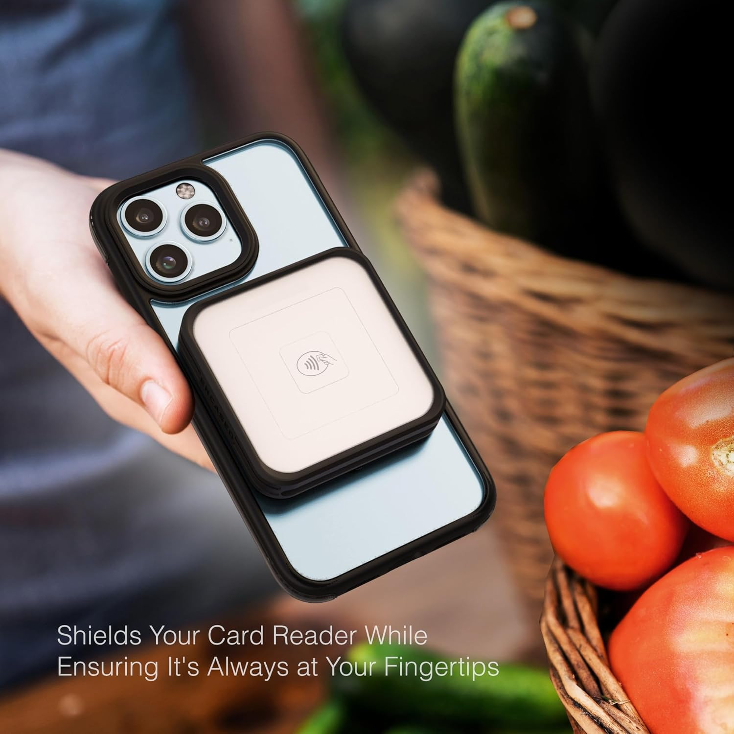 Estuche magnético diseñado para Square Reader Contactless