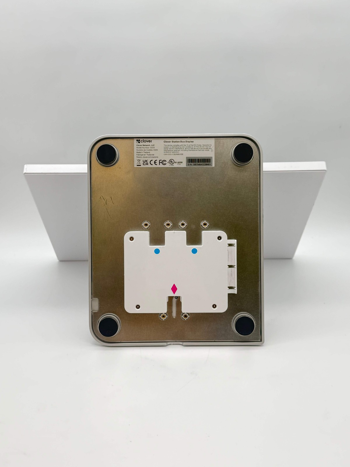 Broken Clover Station Duo Display S505 White For Parts