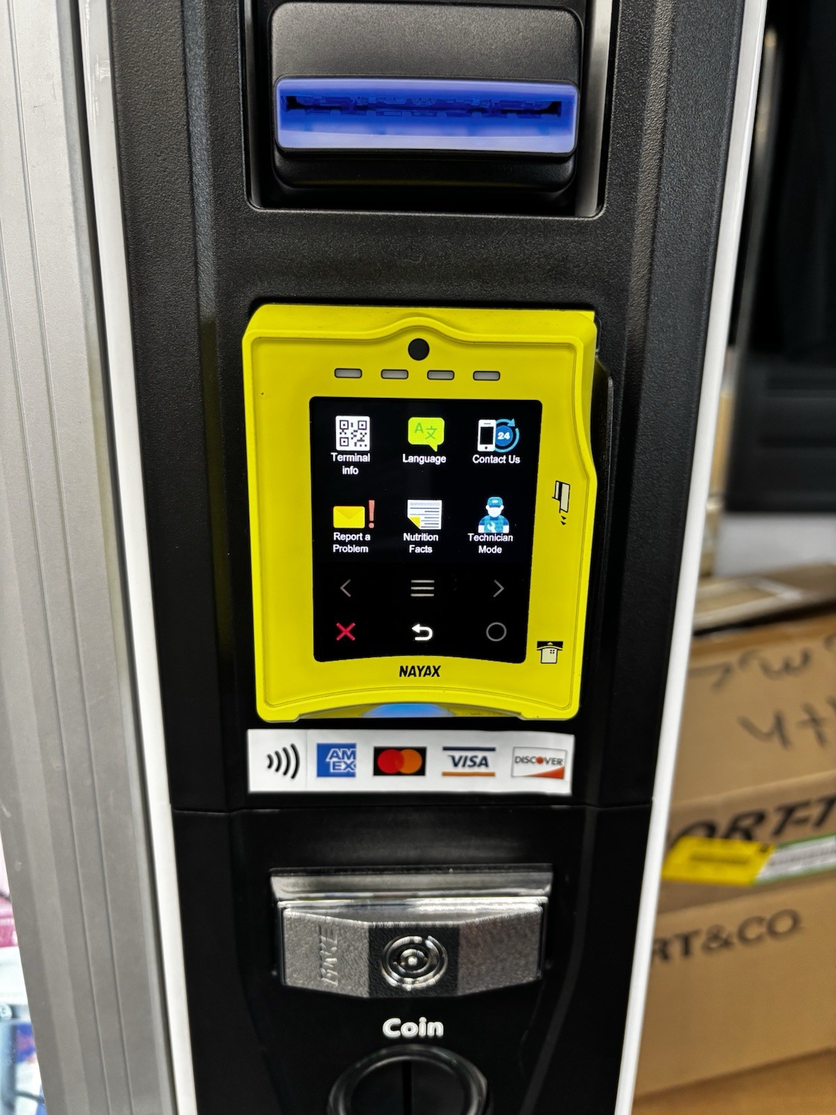 (TRANSFERABLE) Nayax VPOS Touch Credit Card Reader with MDB For Vending Machine