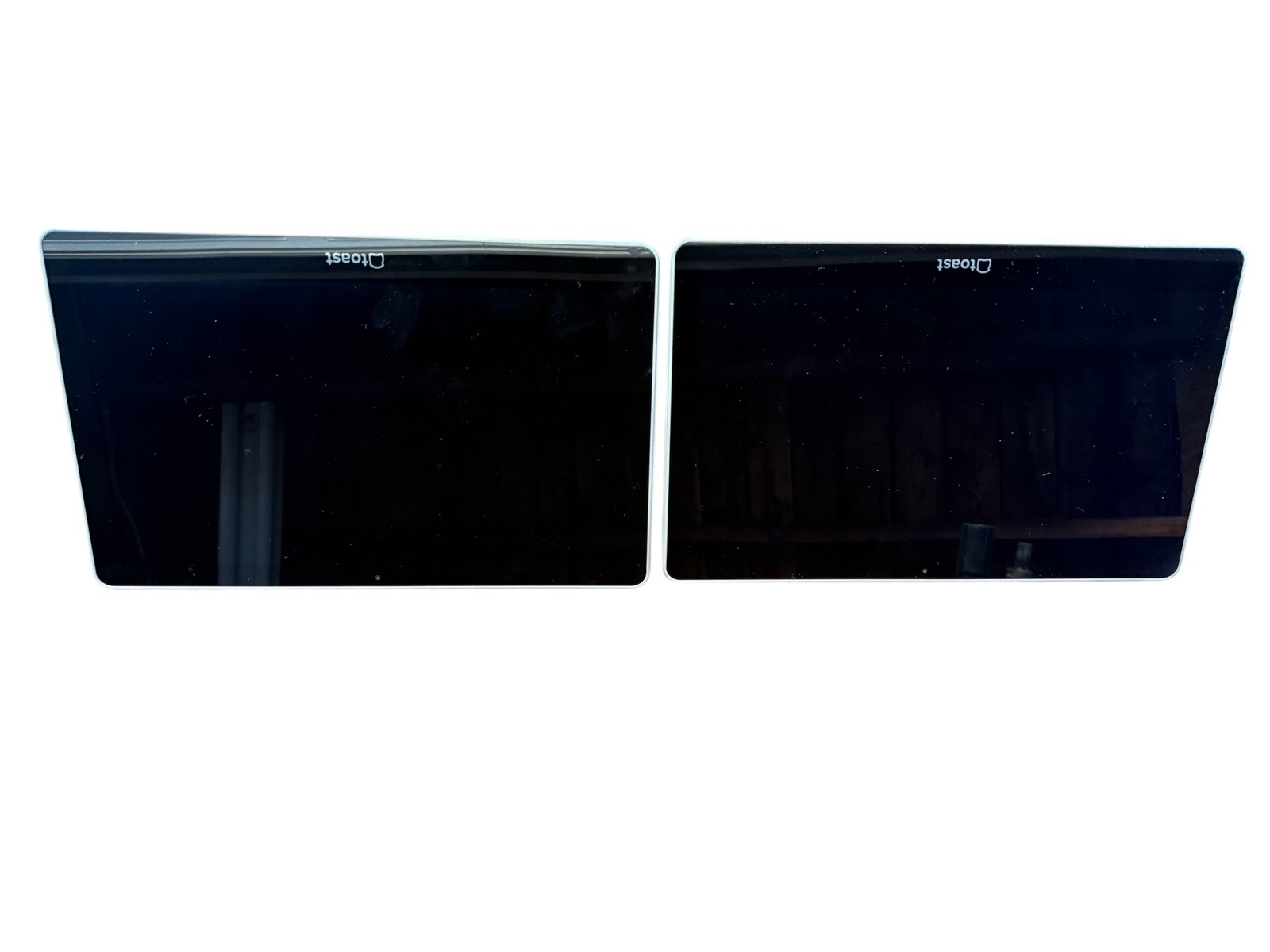 Lot of 2 Toast Flex POS Terminals – For Parts or Repair – Likely Repairable