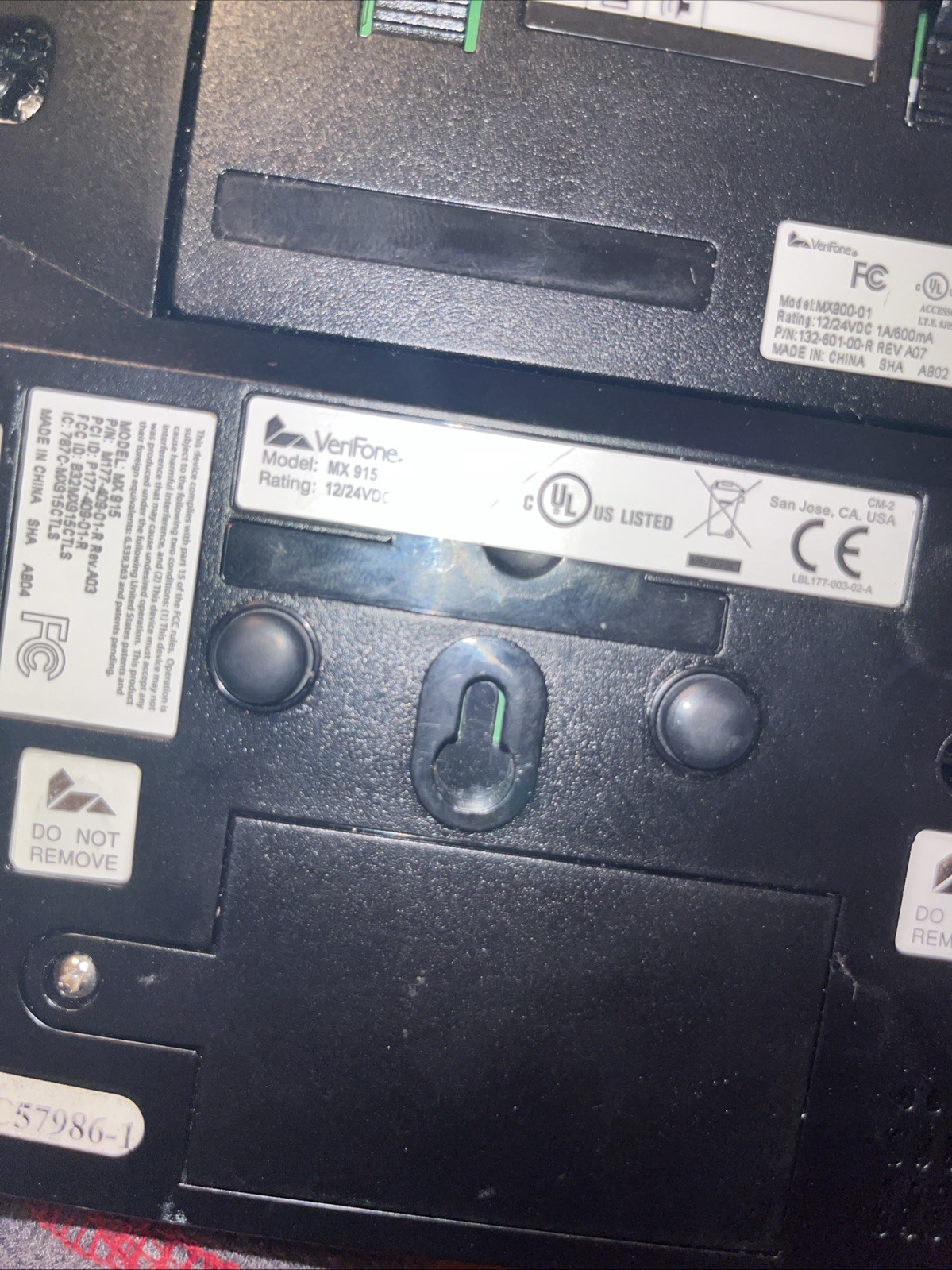 Verifone MX915 Credit Card Payment Terminal Pin Pad – Read