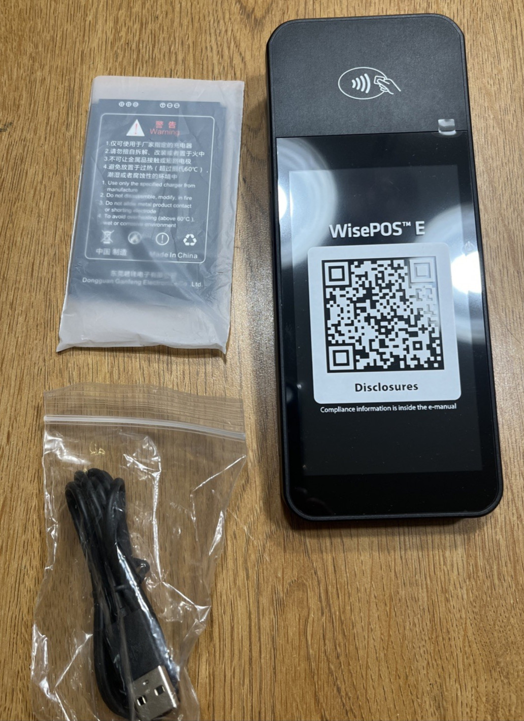 WisePOS E WSC51 Credit Card Reader BBPOS Tap to Pay Payment Terminal (Black)