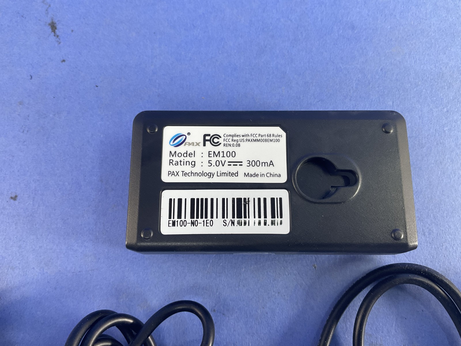 PAX EM100 COMMUNICATION DEVICE External Modem CDMA/WIFI Dial Dongle