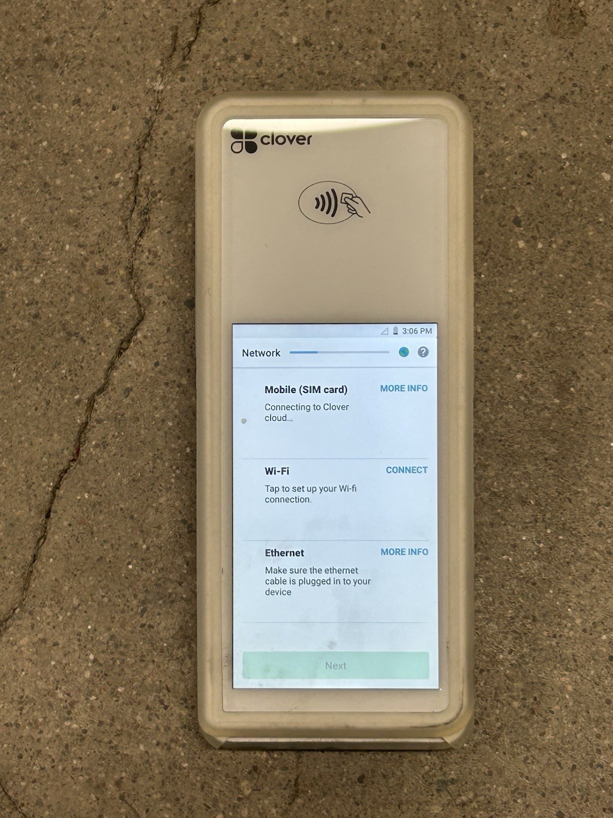 Clover C403 Flex Wireless Credit Card Processor Terminal .1