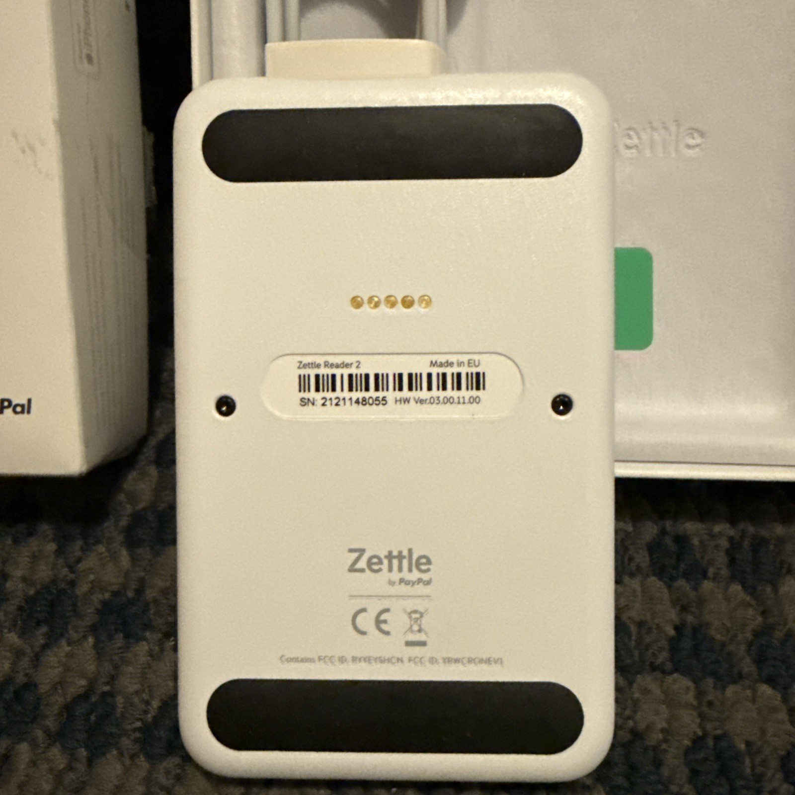 2020 Zettle Reader 2 White by PayPal | Contactless Chip & PIN | New Open Box