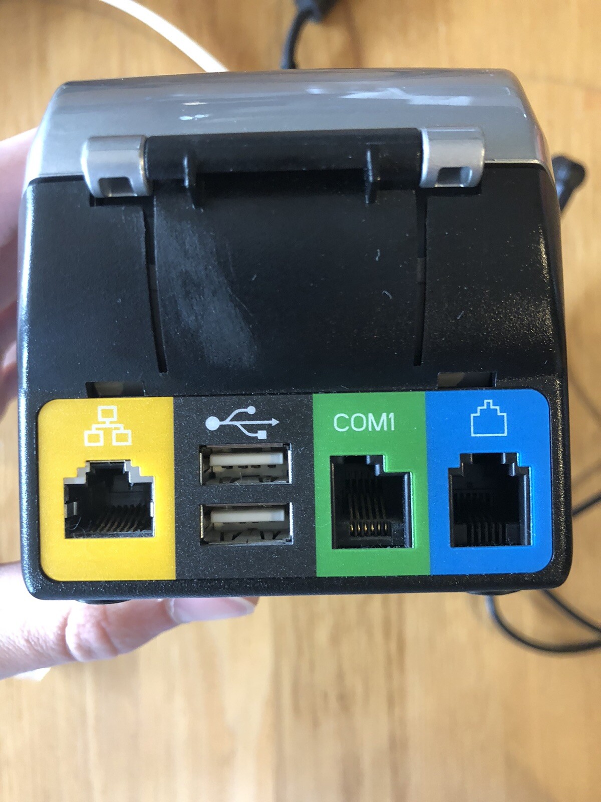First Data FD50ti Credit Card Teminal plus Extension Reader, Power, Phone Line