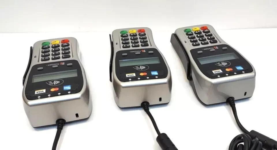 Lot of 3 FirstData FD-35 PIN Pad Credit Card Terminal Reader USB 001791064