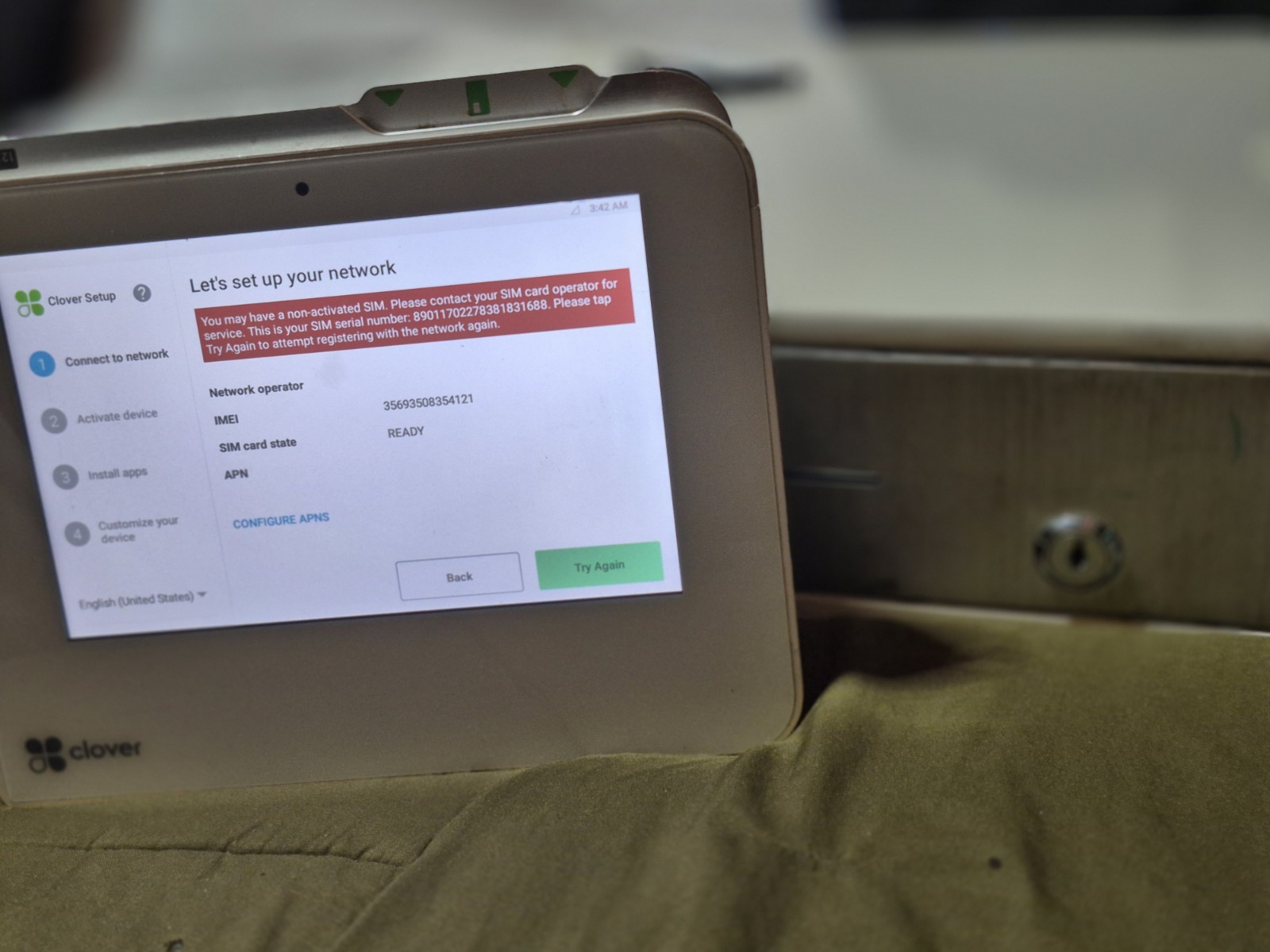 Clover Mini POS System for Small Business, Credit Card Reader Anywhere Machine