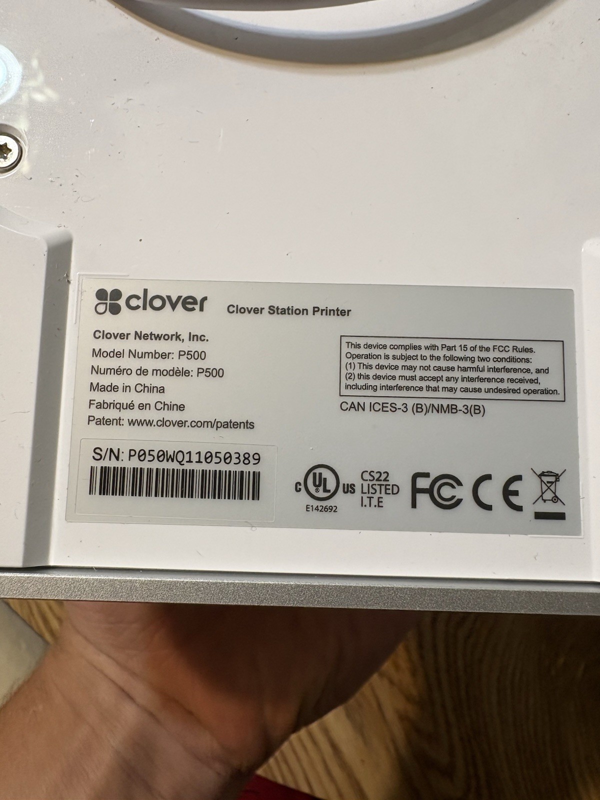 Clover Station Pro S503 C503 P500 POS Display Terminal Printer *MERCHANT LOCKED*