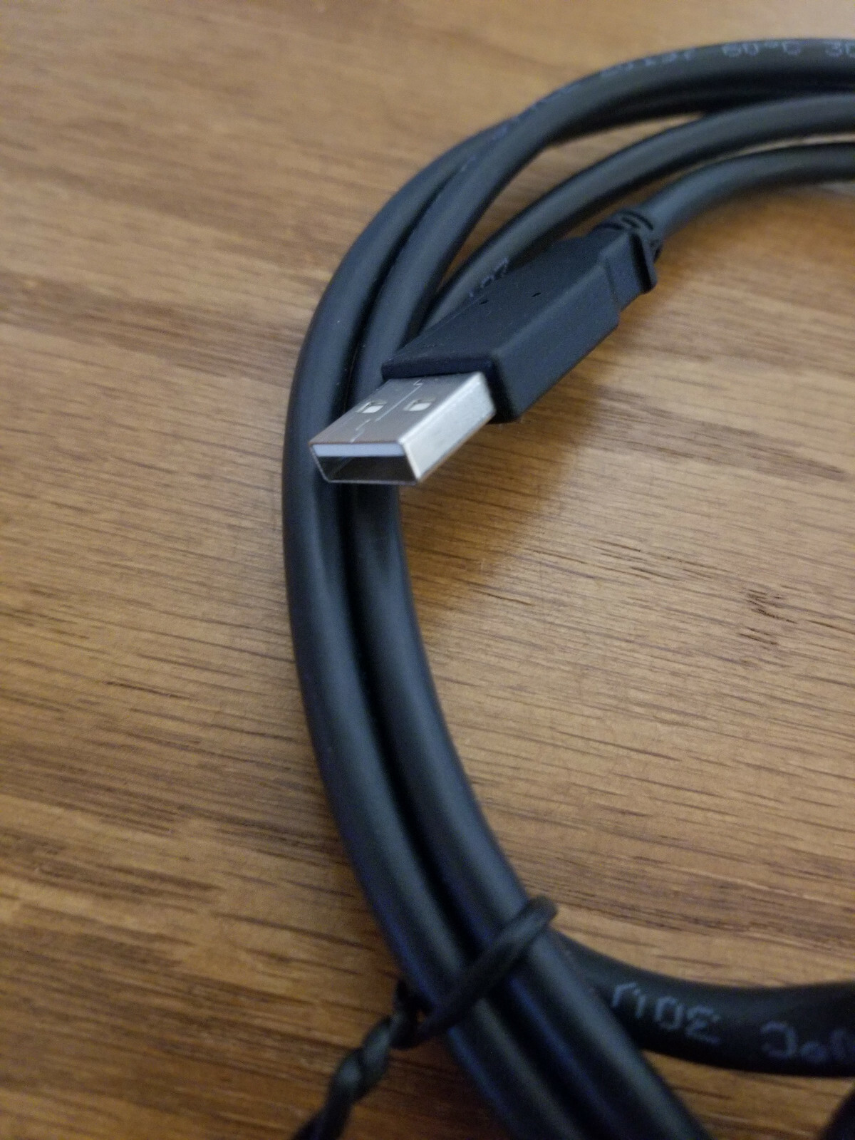 Verifone POS VX810 VX820 14 Pin to USB A Coiled Cable Model 08398-02-R * NEW *