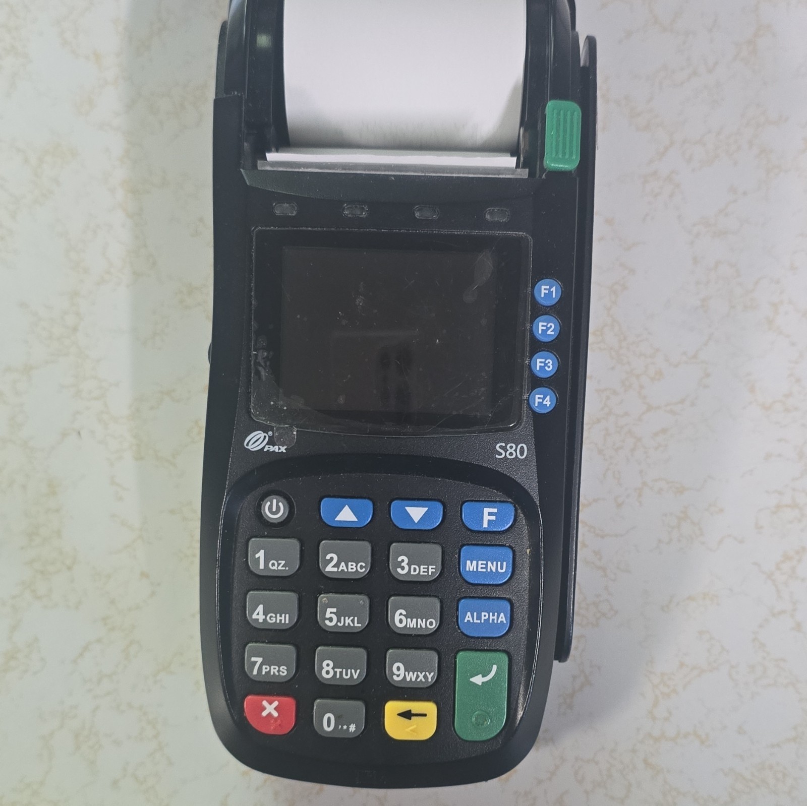 PAX S80 Credit Card Terminal –No Power Adapter