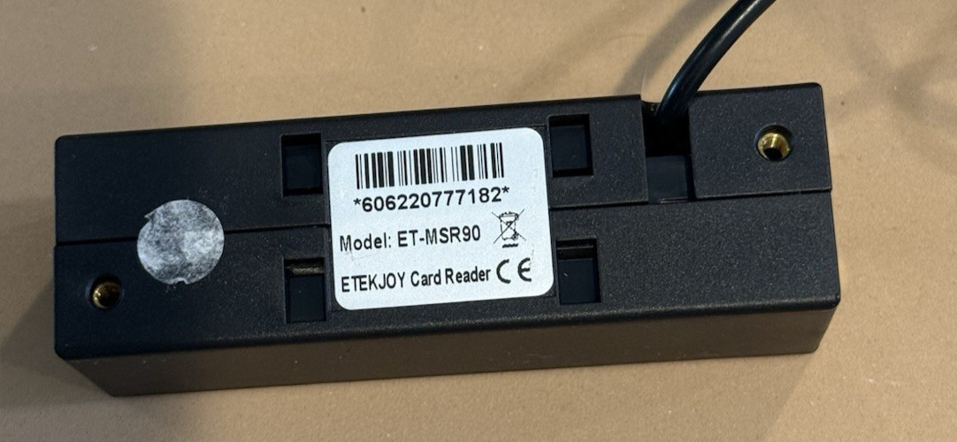 Etekjoy ET-MSR90 Magnetic Swipe Card Reader
