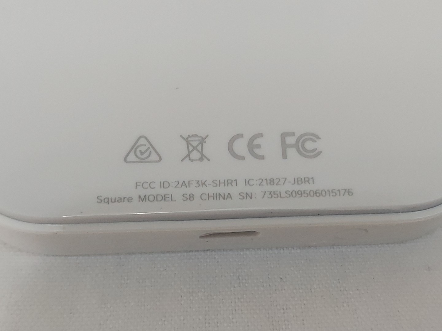 Square Credit Card Reader Contactless Payment Terminal MPN S8 Model S8 EUC LN