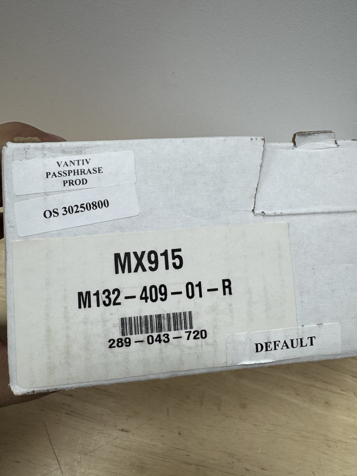 New VeriFone MX 915 Credit Card Pinpad Payment Terminal M132-409-01-R