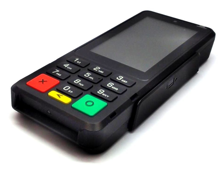 Castle S1P2 Saturn1000 POS Terminal Android 4G Wi-Fi Chip Swipe NFC 10531011