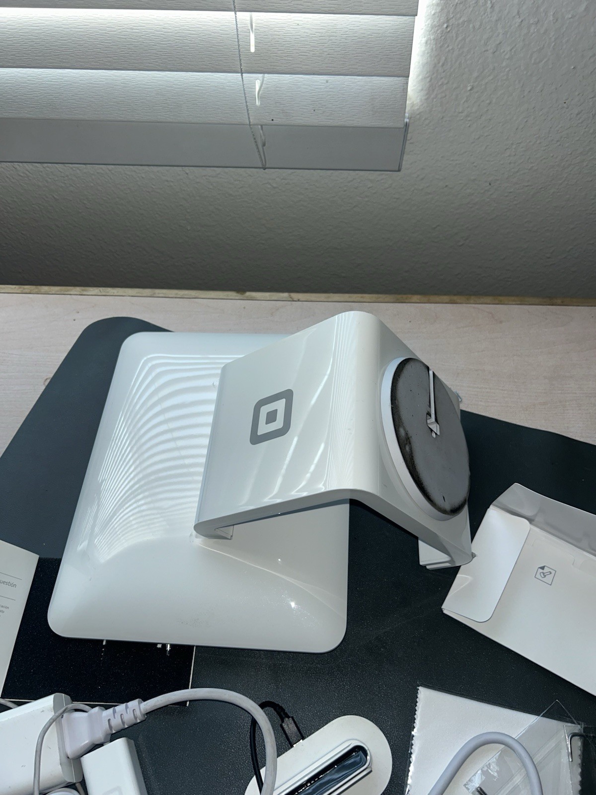 Square Stand POS Terminal Model S089 Stand With AC adapter And Extras