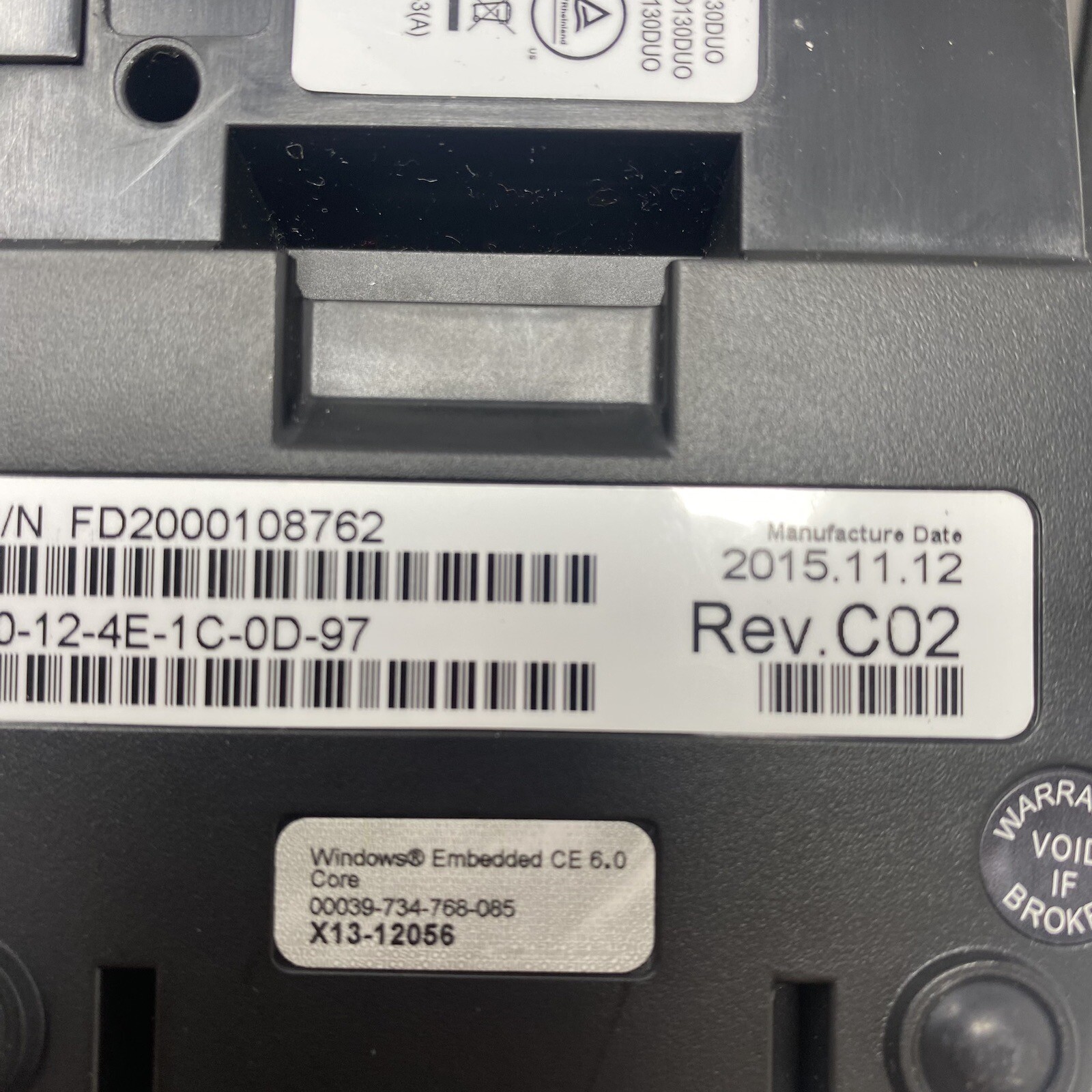 First Data FD130 Duo and FD-35 PIN Pad Credit Debit Card POS Terminal UNTESTED