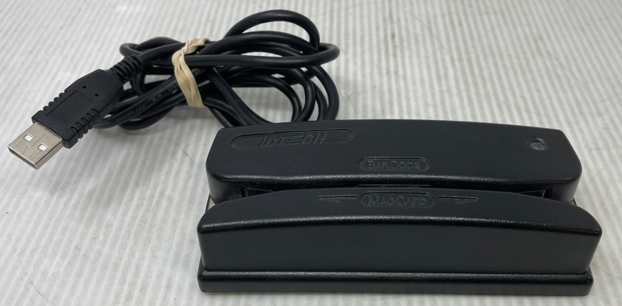IDTECH Omni Barcode BadgeID and Magstripe Reader WCR3237-733U