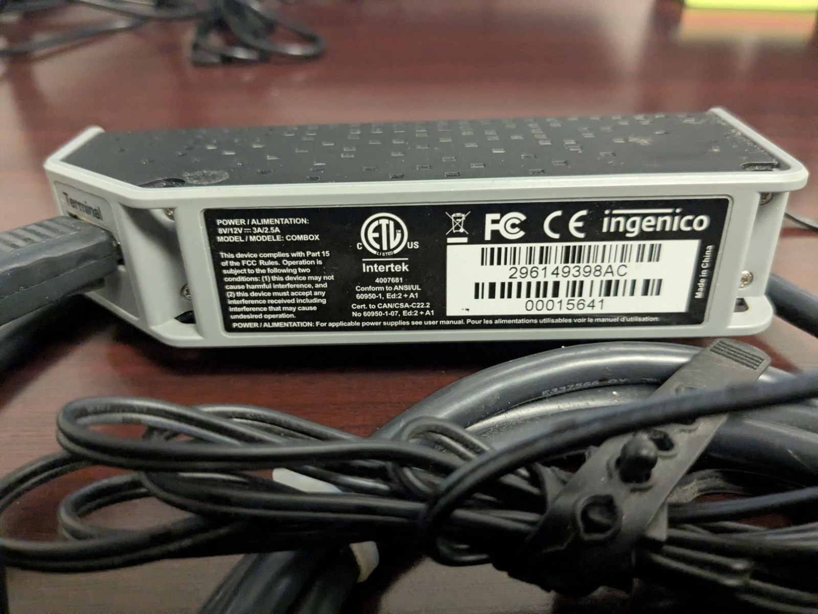 Ingenico Combox Magic Box POS Terminal iPP320 iPP350 iSC250 iSC480