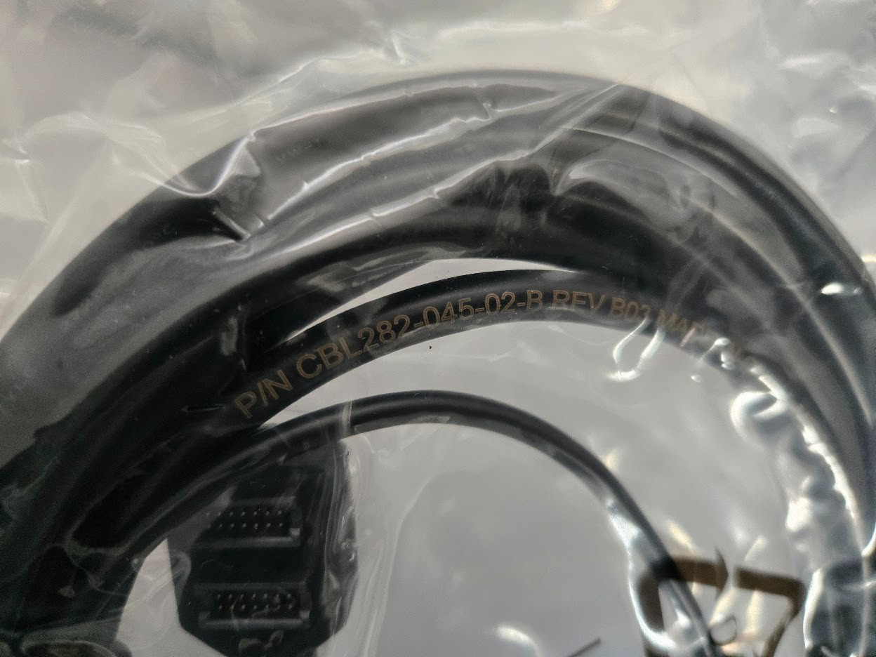 VeriFone #CBL282-045-02-B USB Cable 10ft Connectors and Adapters For P400, VX820