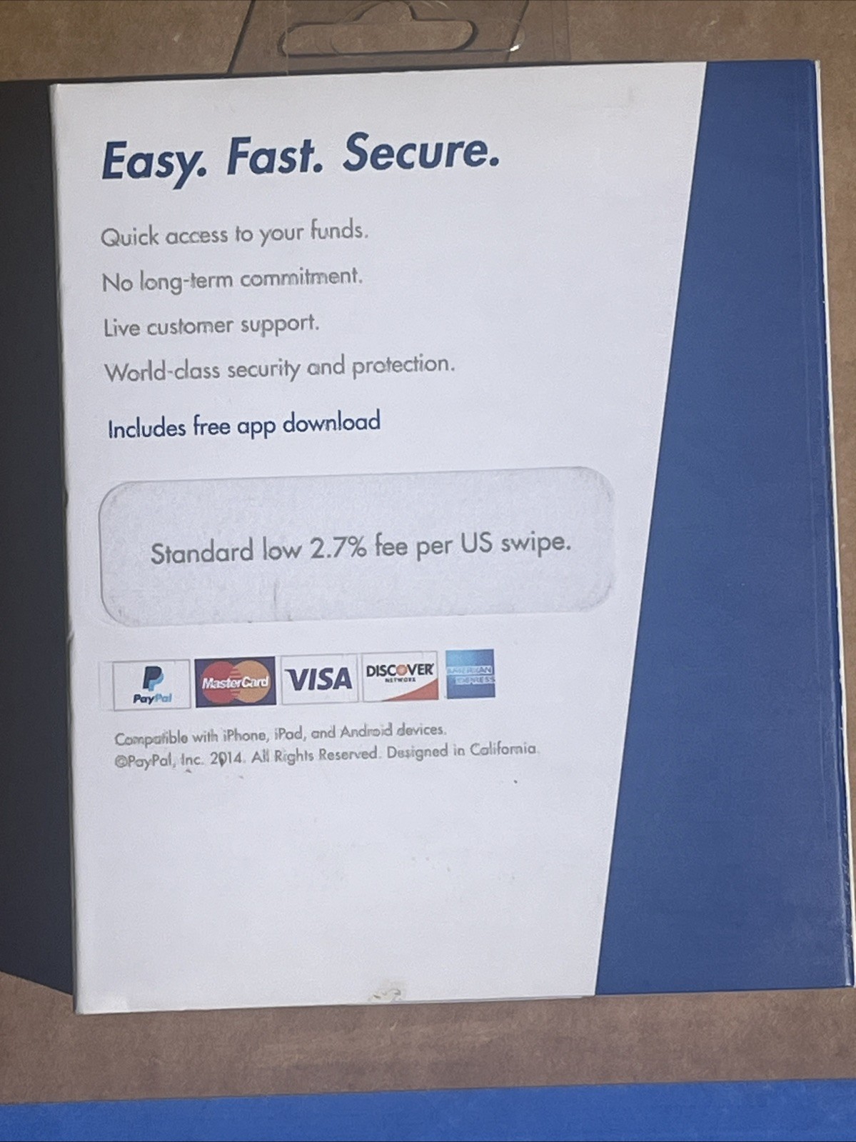 PayPal Mobile Credit Card Reader Swiper For iPhone and Android