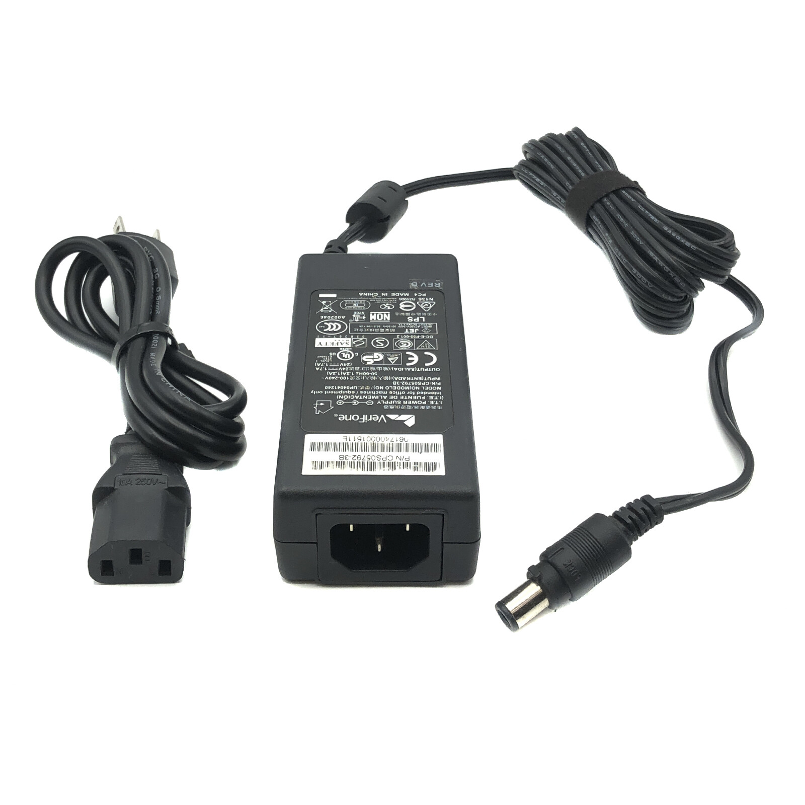 Authentic VeriFone AC Adapter Power Supply For VeriFone MX915 MX925 VX805 VX820