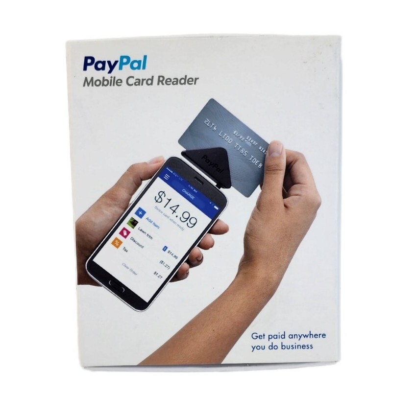 PayPal Mobile Payment Card Reader Compatible W/ iOS Android Windows Devices 
