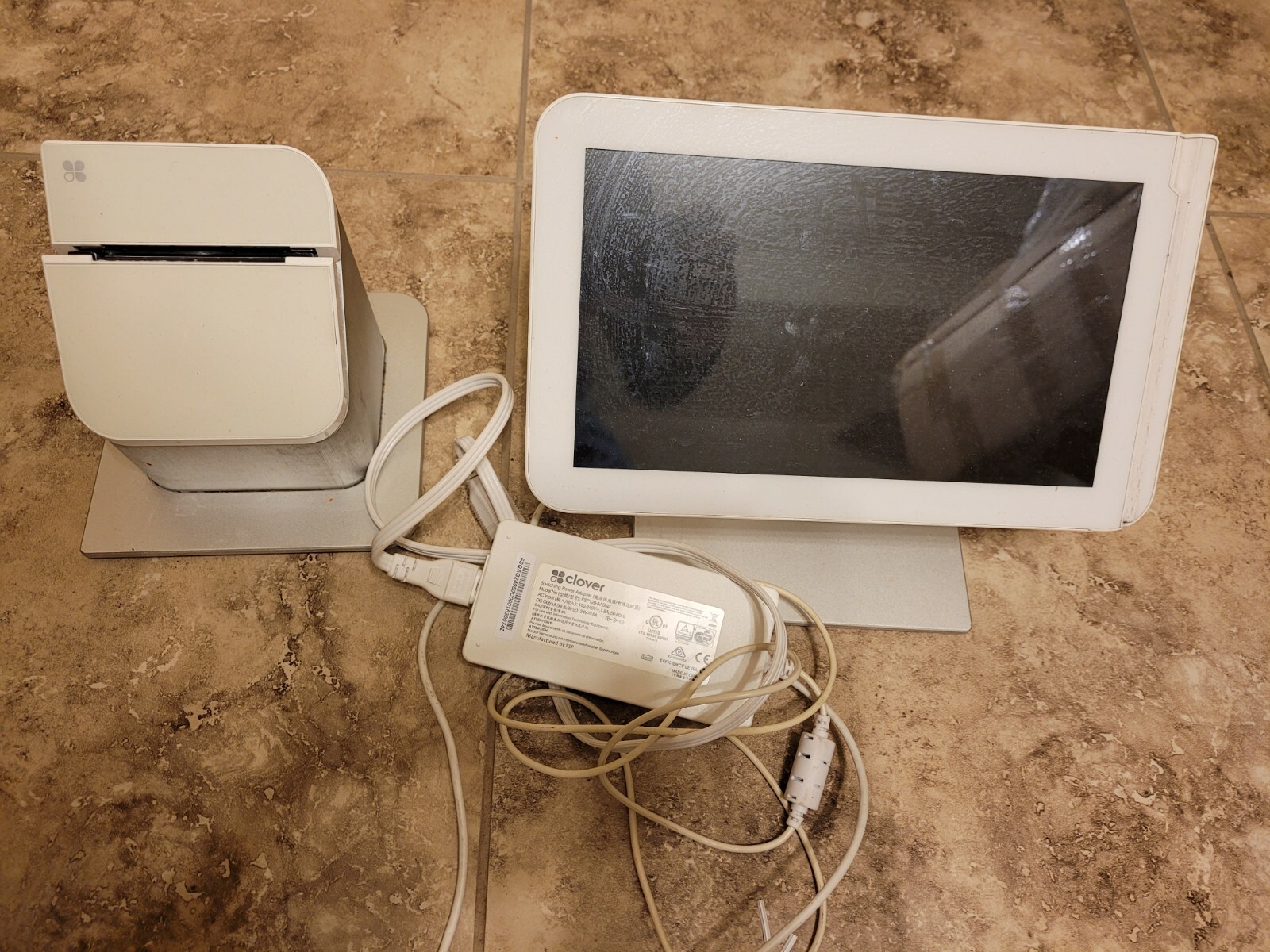 Clover Station 1.0 C100 POS Printer EMPS Express Merchant Processing Solutions