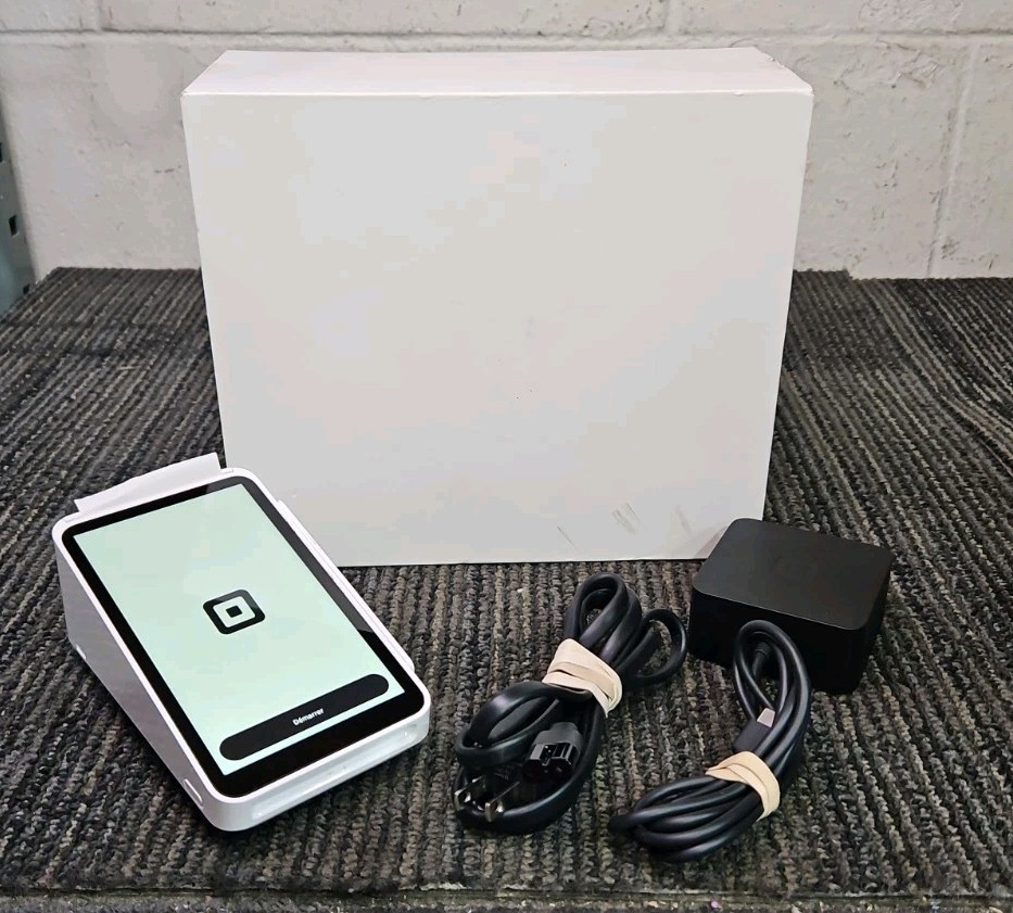 Square SPD2-01 Terminal All-In-One Wireless Point-of-Sale Device – White