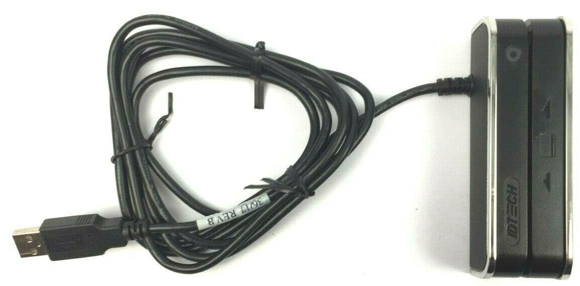 ID Tech Credit Card Reader Secured PCI SRED USB Swipe Magnetic IDSR-334133AEB
