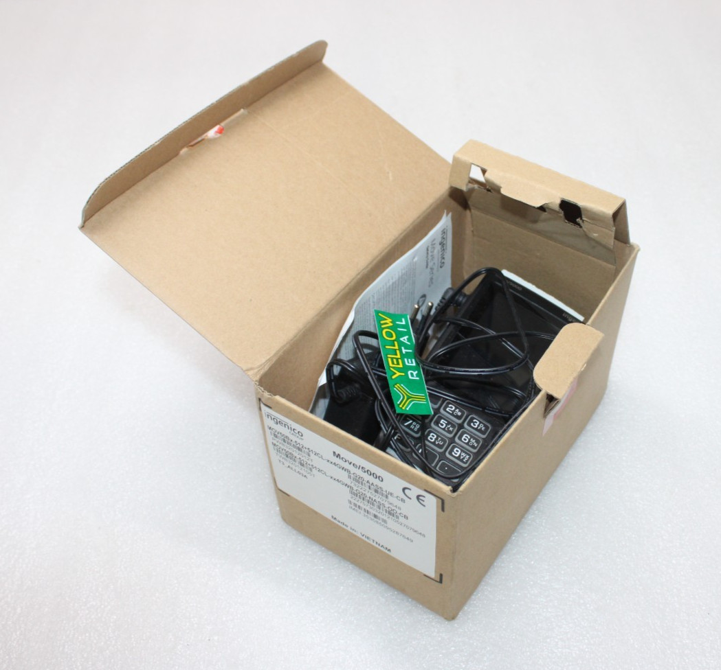 INGENICO MOVE/5000 PORTABLE PAYMENT TERMINAL PWB32012012T TWB3201205T