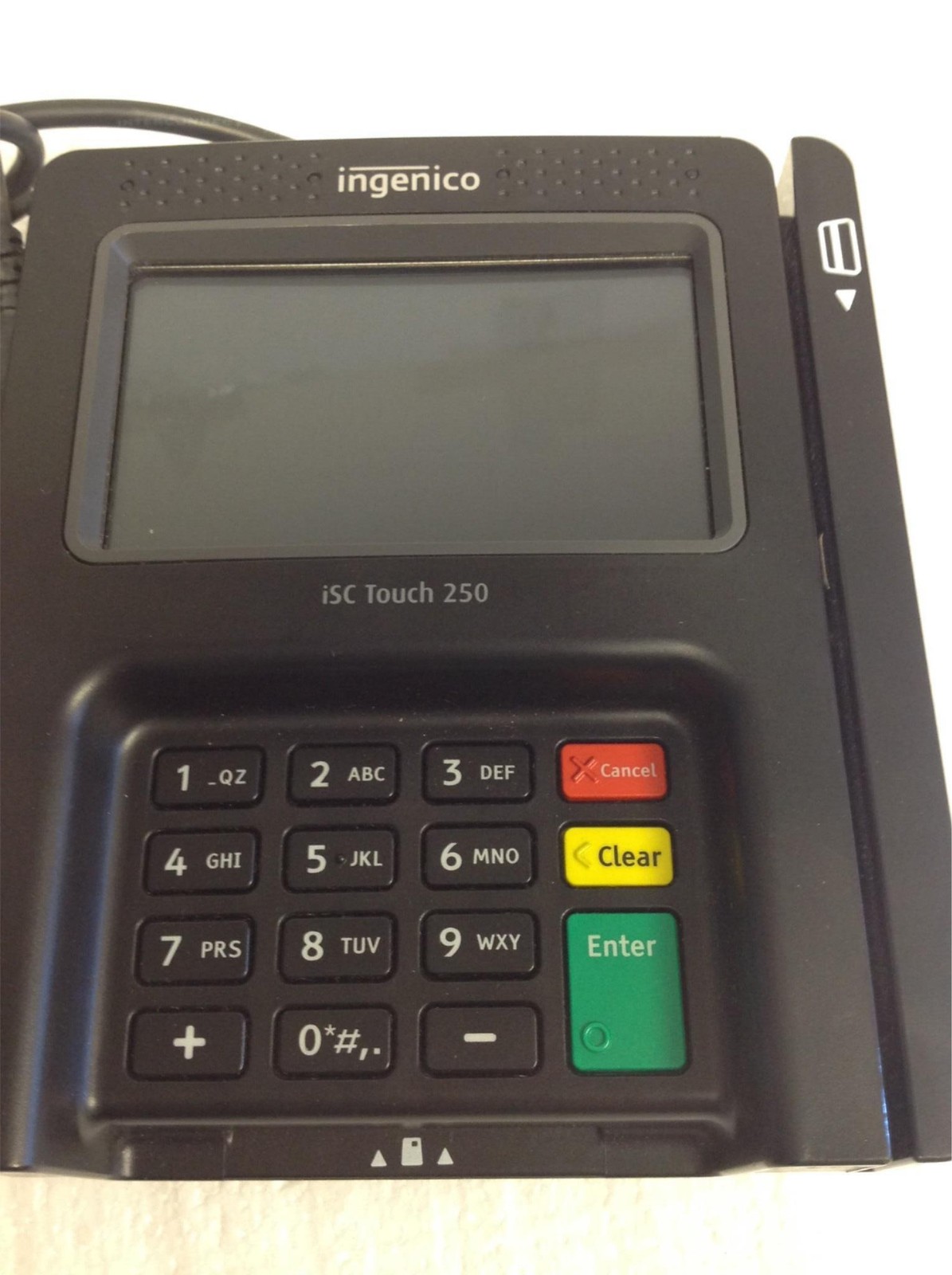Lot Of 8 Ingenico ISC250-V4 Payment Terminal Credit Card Reader w/ Signature Pen