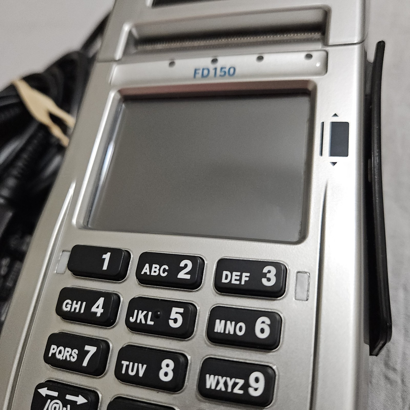 First Data FD150 Credit Card Terminal w/ Power Supply & Cables Tested Working