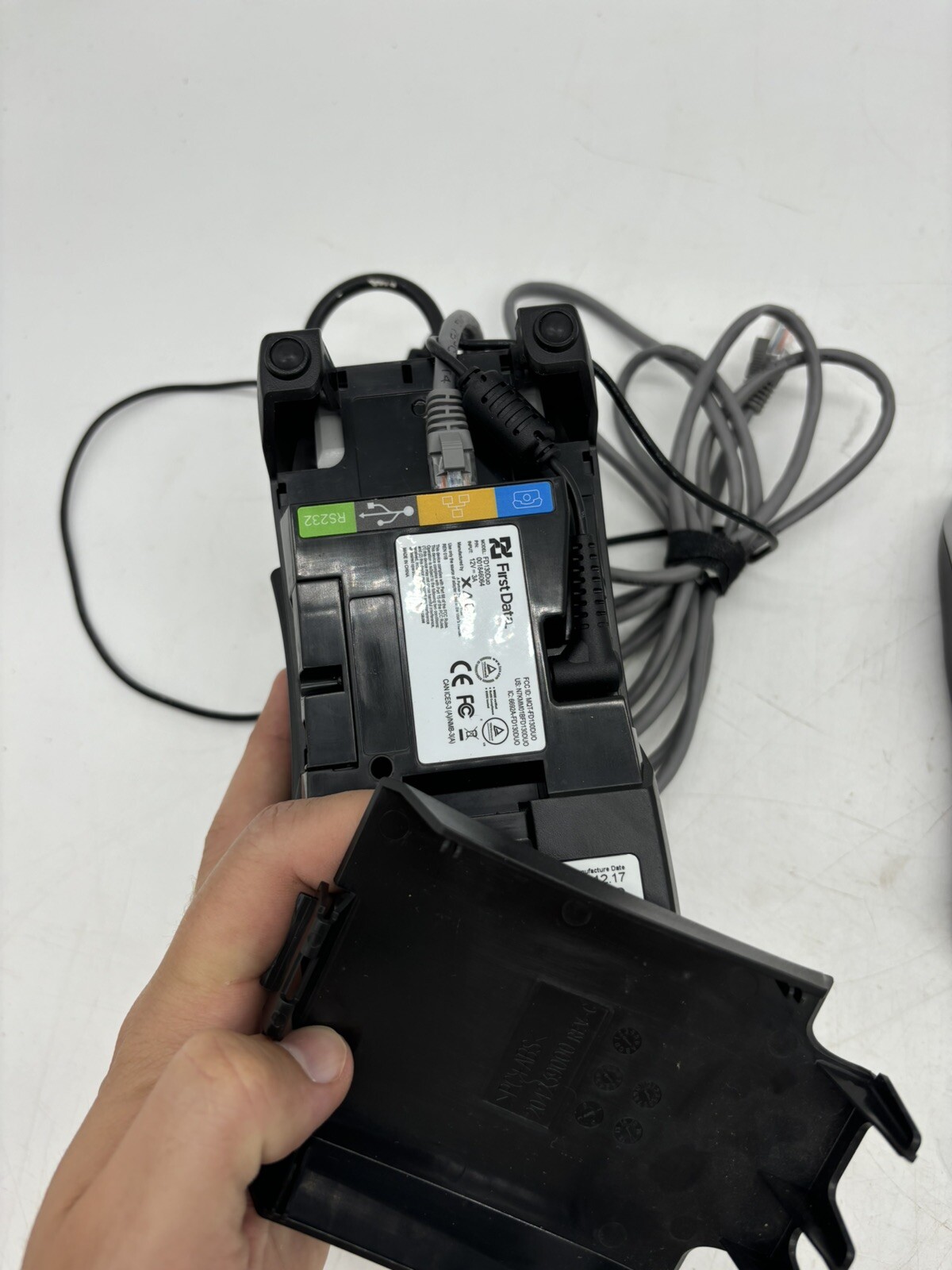 First Data FD-130 DUO Credit Card Machine with FD-35 EMV NFC PIN pad