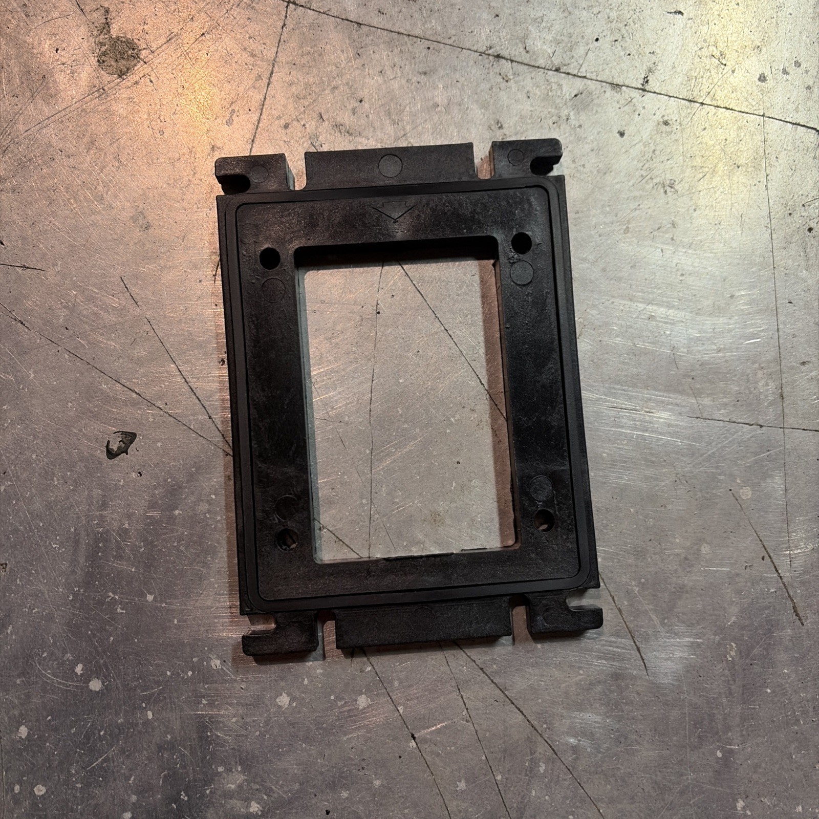 Nayax VPOS Touch Credit Card Reader plastic mounting plate Vending Machine