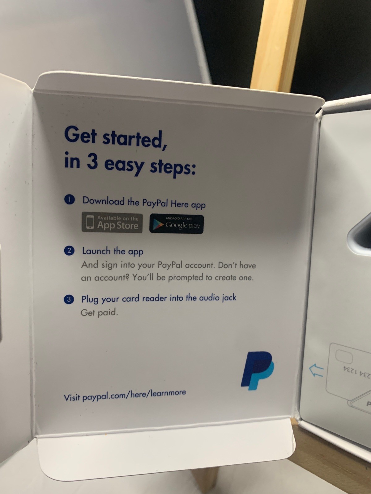 PayPal HERE Mobile Card Reader Swiper For Wireless Phones w/Jack Plug