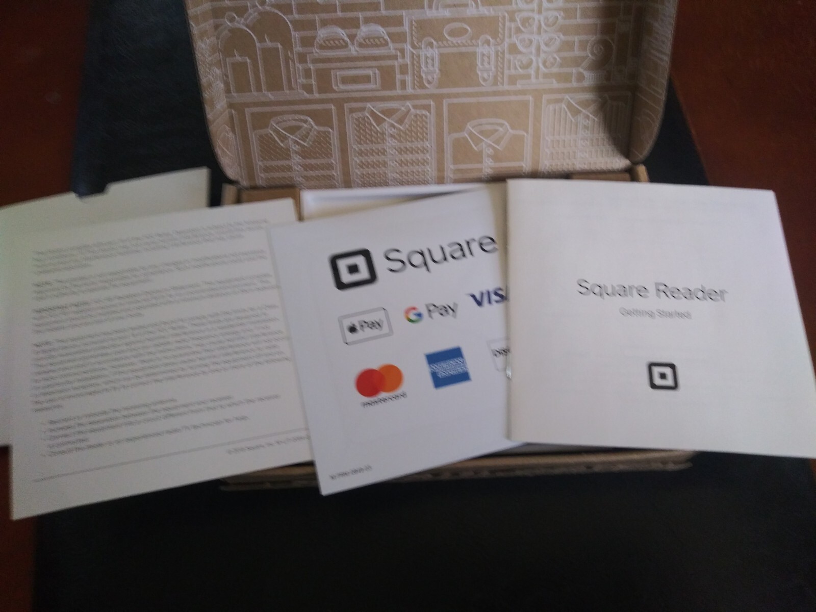Square Reader Magstripe Reader & Micro USB Cable only NEW