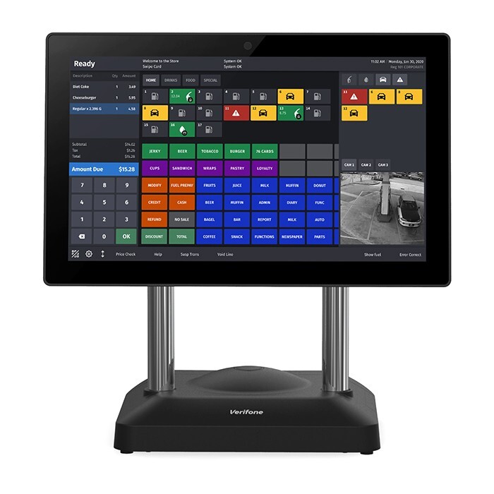 VERIFONE C18 WORKSTATION TERMINAL NA WITH 18.5 IN TOUCHSCREEN DISPLAY…NEW