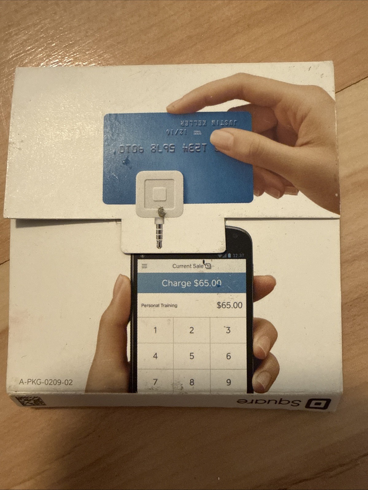Square A-PKG-0206-01 Credit Debit Card Reader New